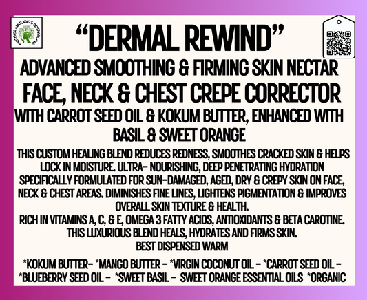 "Dermal Rewind", Advanced Healing Skin Nectar (Crepe Corrector)