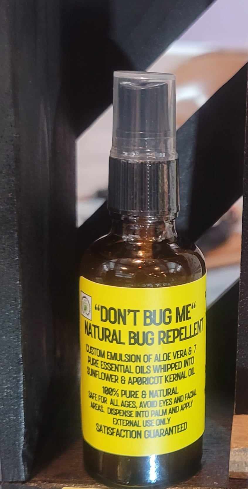 "DON'T BUG ME" 100% Natural Bug Repellent (Bees & Insects)