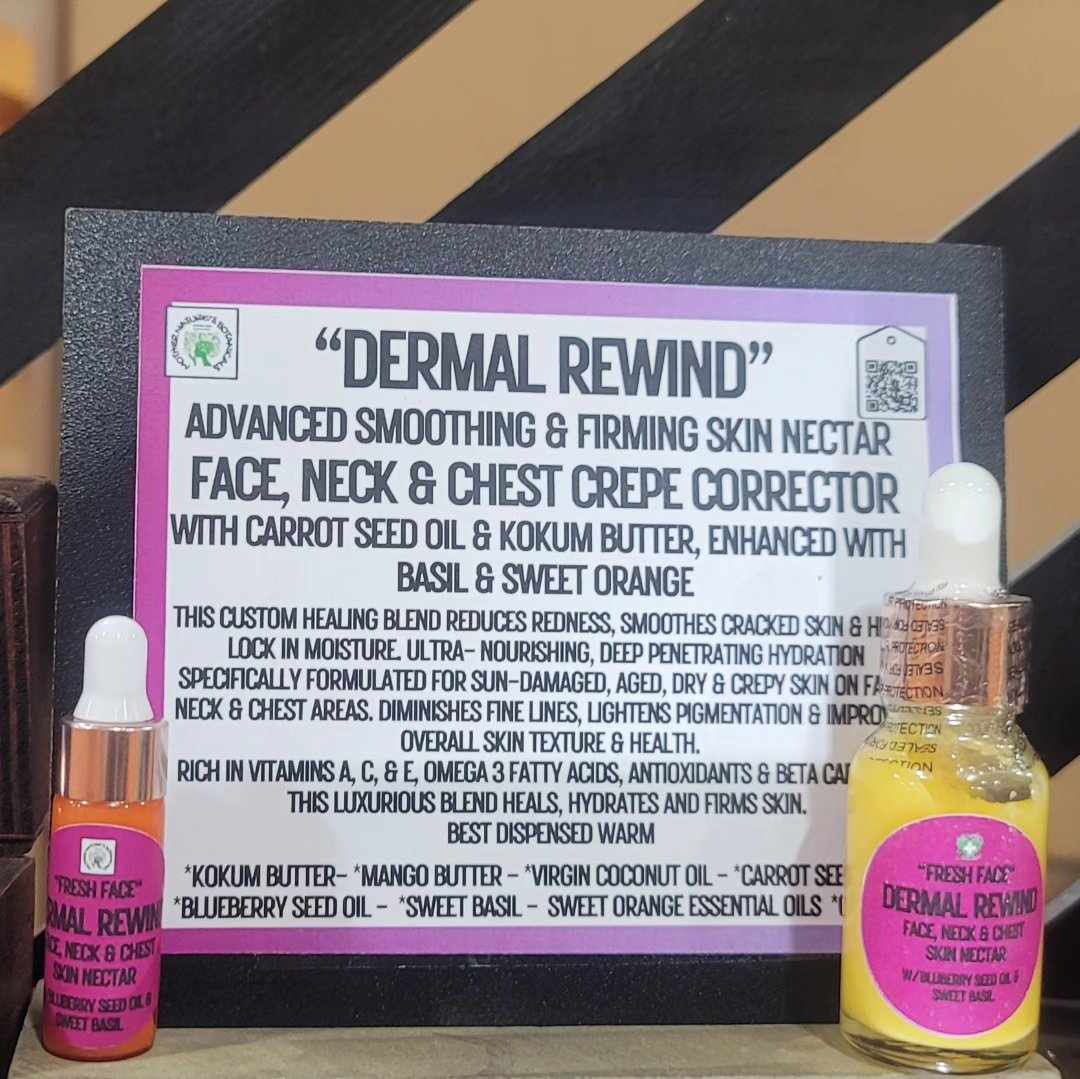 "Dermal Rewind", Advanced Healing Skin Nectar (Crepe Corrector)