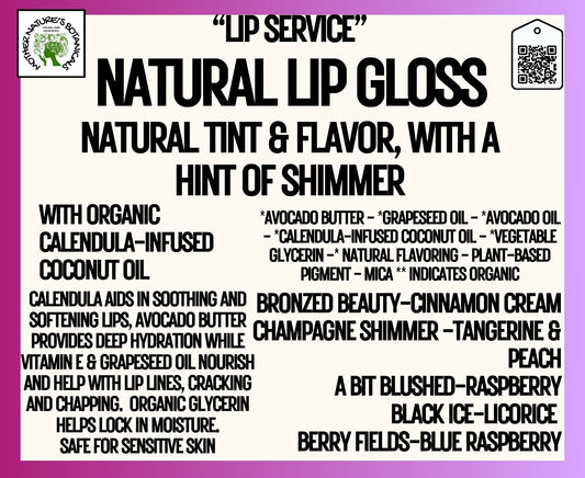 "Lip Service" ALL NATURAL LIP TINT