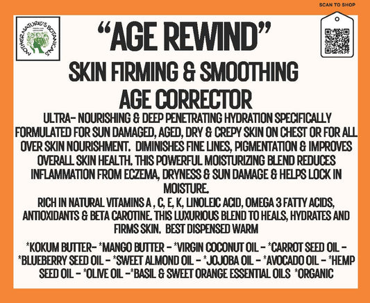 "AGE REWIND", Skin Firming & Smoothing Age Corrector